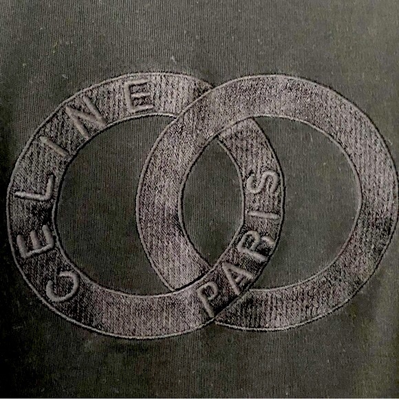 CELINE Double Circle Vintage 90’s Top - Picture 6 of 7